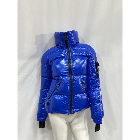 Sam 'Freestyle' Red Nylon Bomber Jacket Size S - Picture 1 of 4